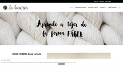 Desktop Screenshot of lalaneria.com
